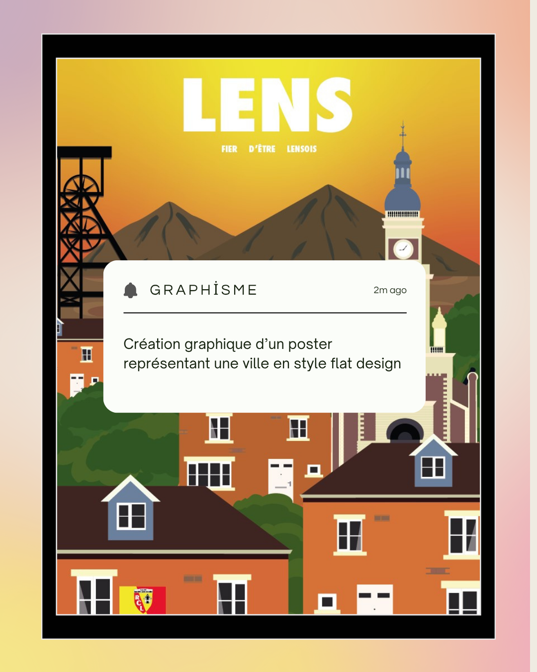 Affiche ville de Lens
