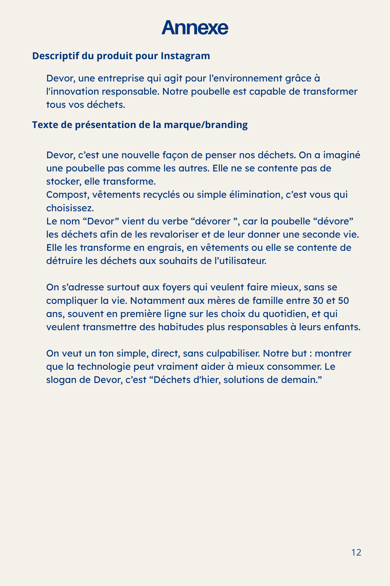 Plan de communication Devor image 12