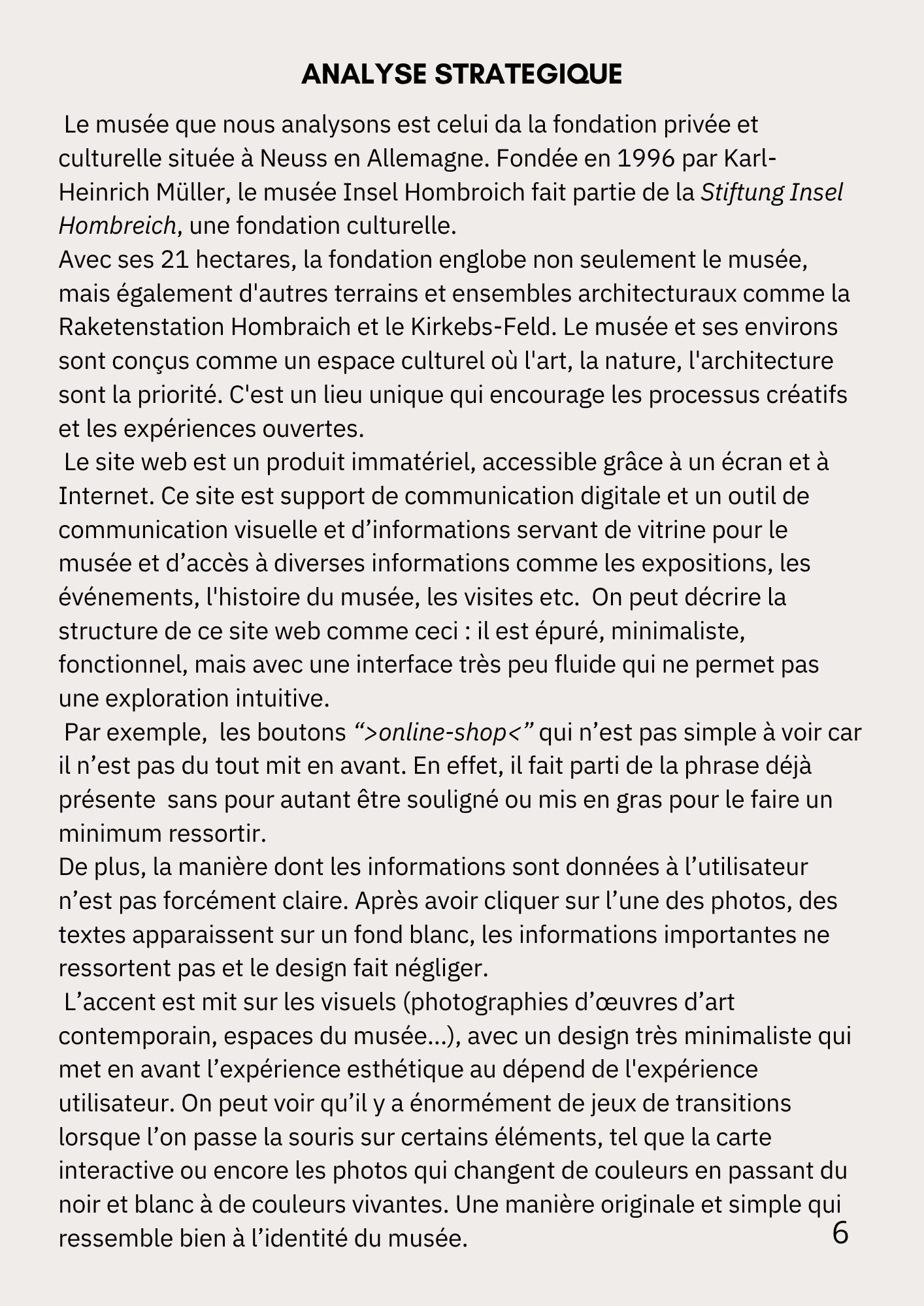 Audit du site "Museum Insel Hombroich" image 6