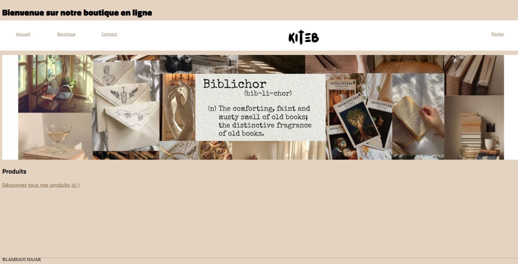 Site Web statique e-commerce image 1