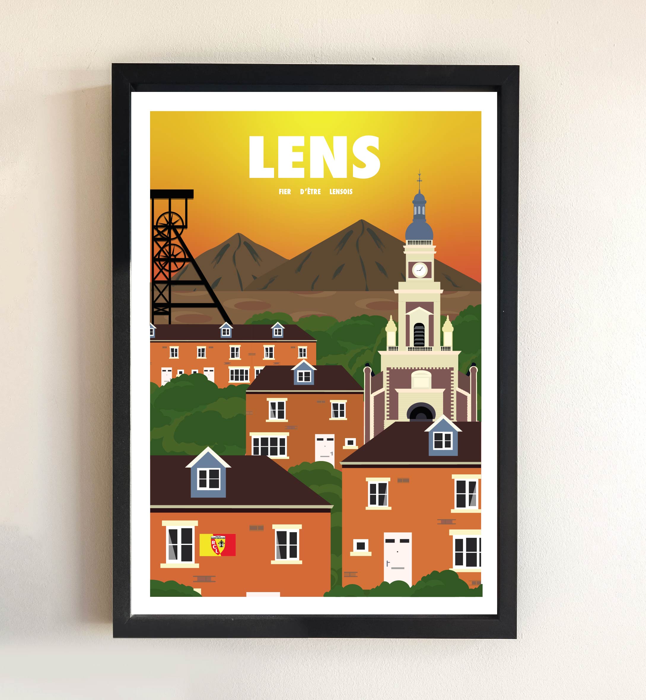 Poster représentant la ville de Lens  image 3